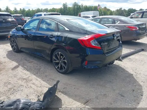 2HGFC2F88LH511628 — 2020 Honda Civic, фото 3 с аукциона IAAI, Передняя часть