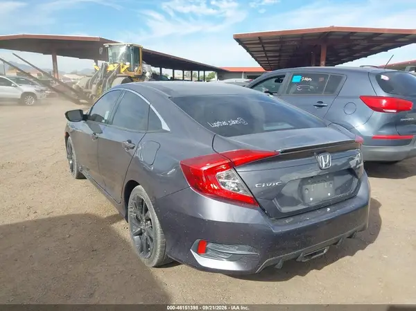 2HGFC2F81LH567572 — 2020 Honda Civic, фото 3 с аукциона IAAI, Не указано