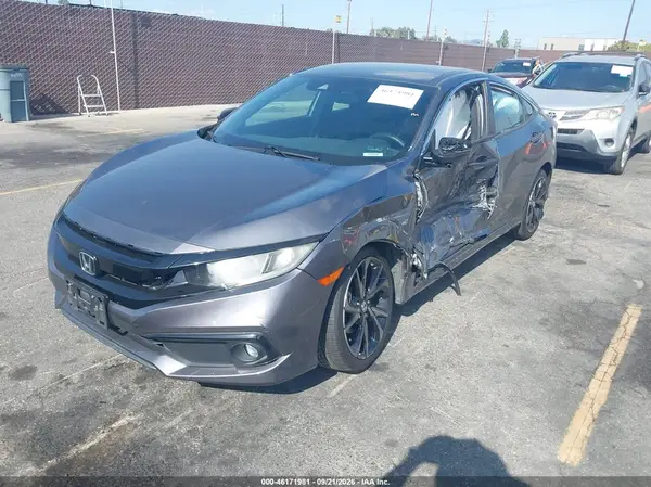 2HGFC2F86LH558706 — 2020 Honda Civic, фото 2 с аукциона IAAI, Левый бок