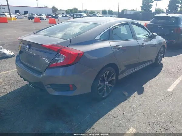 2HGFC2F86LH558706 — 2020 Honda Civic, фото 4 с аукциона IAAI, Левый бок