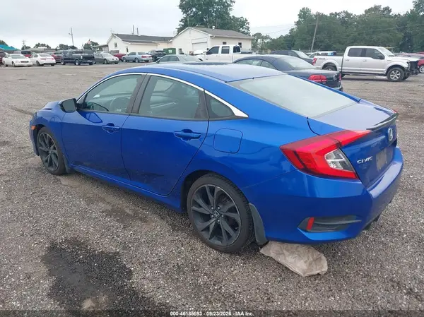 19XFC2F86LE205635 — 2020 Honda Civic, фото 3 с аукциона IAAI, Передняя часть