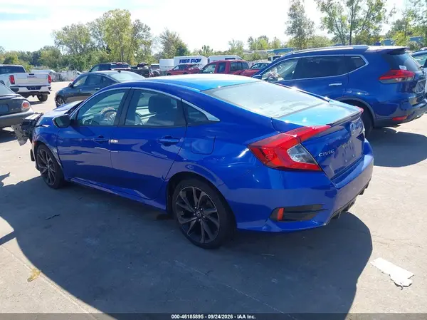 19XFC2F88LE029378 — 2020 Honda Civic, фото 3 с аукциона IAAI 13.10.2026, Передняя часть