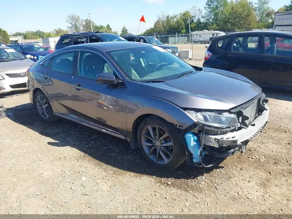 19XFC1F76LE020664 — 2020 Honda Civic, Передняя часть (Front End), фото до ремонта