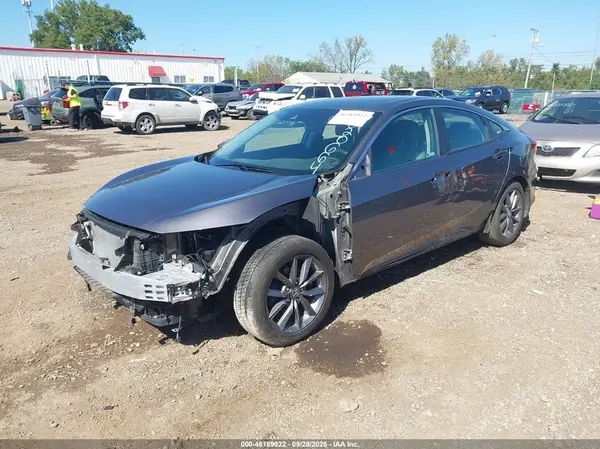 2020 HONDA CIVIC VIN 19XFC1F76LE020664 фото 2