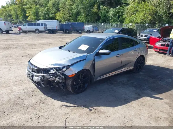 2HGFC2F85LH557725 — 2020 Honda Civic, фото 2 с аукциона IAAI, Передняя часть слева