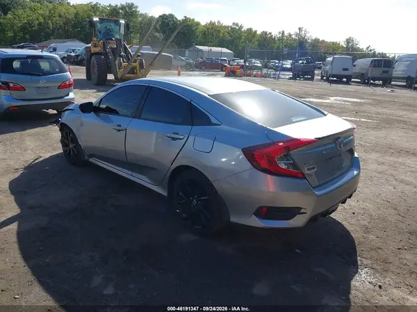 2HGFC2F85LH557725 — 2020 Honda Civic, фото 3 с аукциона IAAI, Передняя часть слева