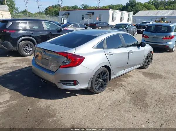 2HGFC2F85LH557725 — 2020 Honda Civic, фото 4 с аукциона IAAI, Передняя часть слева