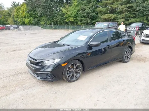 2HGFC2F88LH591321 — 2020 Honda Civic, фото 2 с аукциона IAAI, Передняя и задняя части