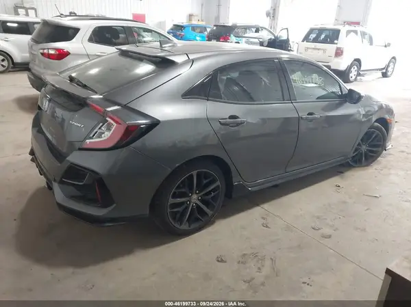 SHHFK7H48LU410862 — 2020 Honda Civic, фото 4 с аукциона IAAI, Передняя часть справа