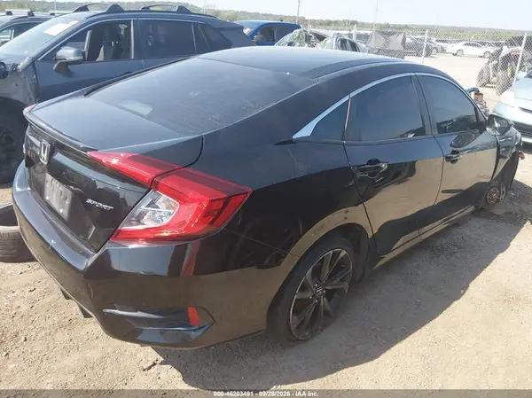19XFC2F80LE214282 — 2020 Honda Civic, фото 4 с аукциона IAAI, Передняя часть справа