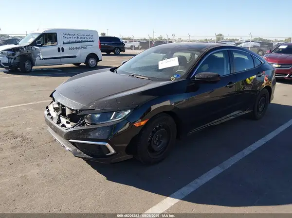 2HGFC2F64LH573929 — 2020 Honda Civic, фото 2 с аукциона IAAI, Передняя часть справа
