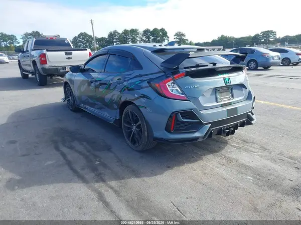 SHHFK7G9XLU203192 — 2020 Honda Civic, фото 3 с аукциона IAAI, Задняя часть справа