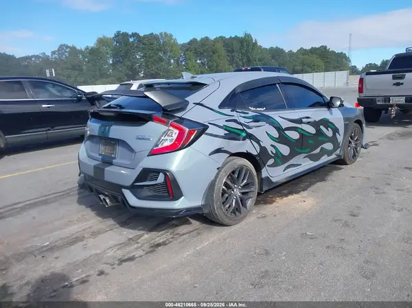 SHHFK7G9XLU203192 — 2020 Honda Civic, фото 4 с аукциона IAAI, Задняя часть справа