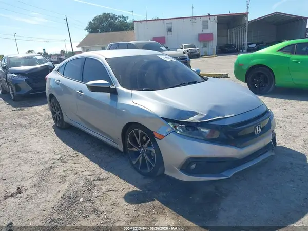 2HGFC2F81LH589930 — 2020 Honda Civic, Передняя часть слева (Left Front), фото до ремонта