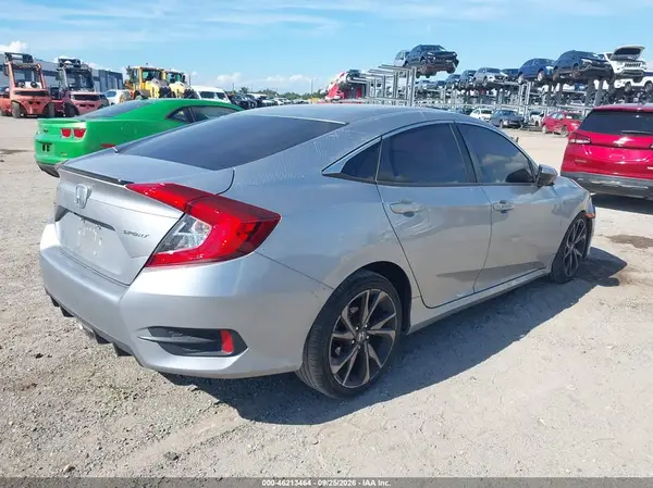 2HGFC2F81LH589930 — 2020 Honda Civic, фото 4 с аукциона IAAI, Передняя часть слева