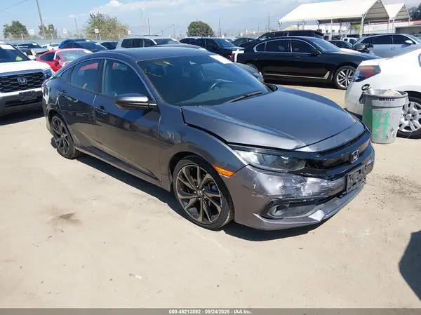 2HGFC2F88LH586409 — 2020 Honda Civic, Передняя часть (Front End), фото до ремонта