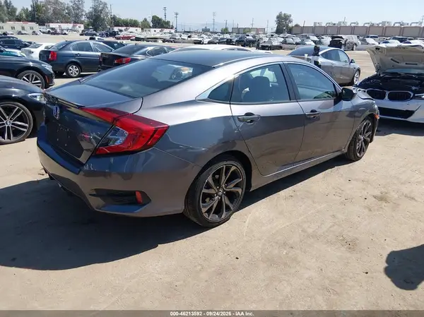 2020 HONDA CIVIC VIN 2HGFC2F88LH586409 фото 4