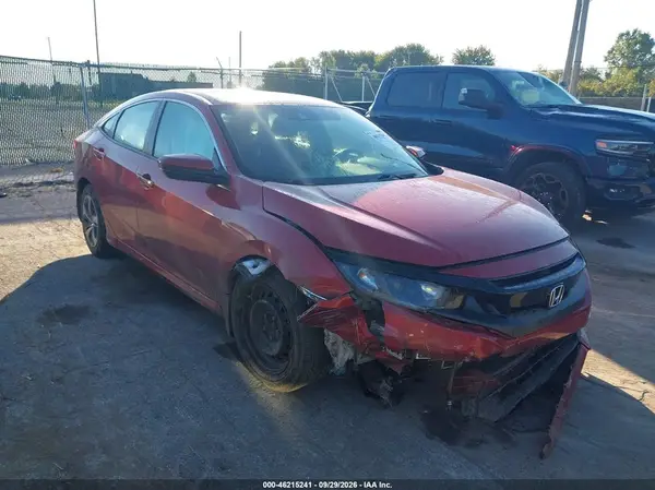 2HGFC2F64LH574773 — 2020 Honda Civic, Передняя часть (Front End), фото до ремонта