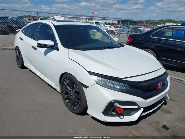 2HGFC1E56LH705950 — 2020 Honda Civic, Подтопление (Flood), фото до ремонта