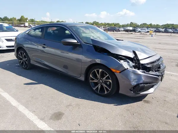 2HGFC4B85LH303207 — 2020 Honda Civic, Передняя часть (Front End), фото до ремонта