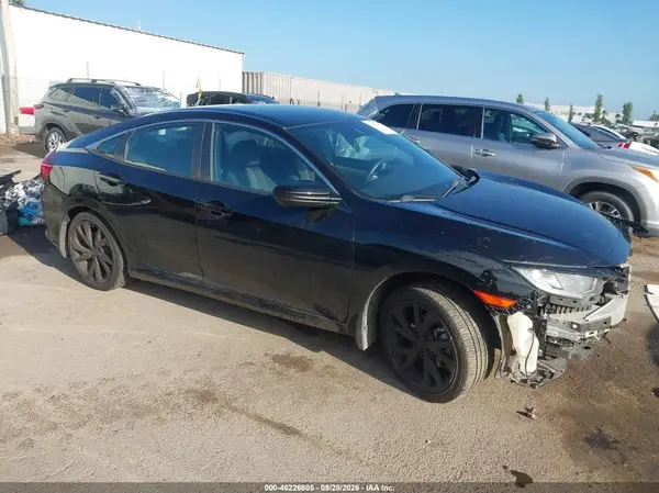2HGFC2F86LH535068 — 2020 Honda Civic, Передняя часть (Front End), фото до ремонта