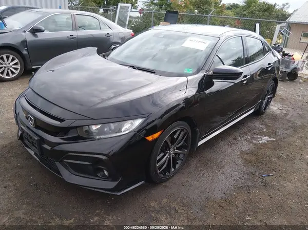 SHHFK7H4XLU416808 — 2020 Honda Civic, фото 2 с аукциона IAAI, Правый бок
