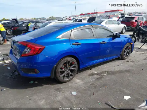 2020 Honda Civic Sport VIN 19XFC2F86LE007976 фото 5
