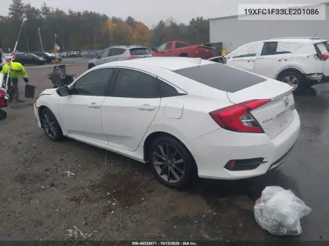 2020 Honda Civic Ex VIN 19XFC1F33LE201086 фото 4