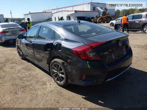 19XFC1F79LE200205 — 2020 Honda Civic, фото 4 с аукциона IAAI, Левый бок