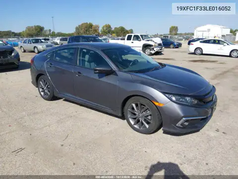 19XFC1F33LE016052 — 2020 Honda Civic, Естественный износ, фото до ремонта