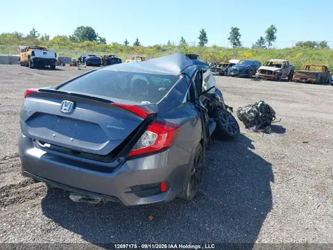 2021 Honda Civic VIN 2HGFC2F84MH000015 фото 4