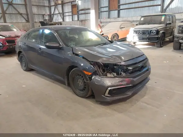 2HGFC2F59MH014580 — 2021 Honda Civic, Передняя часть (Front), фото до ремонта