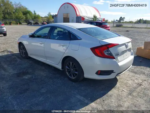 2021 Honda Civic Ex VIN 2HGFC2F78MH009419 фото 4
