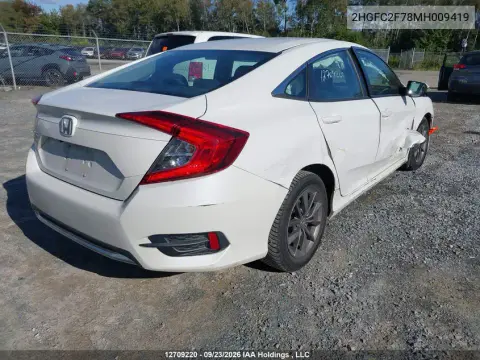 2021 Honda Civic Ex VIN 2HGFC2F78MH009419 фото 5