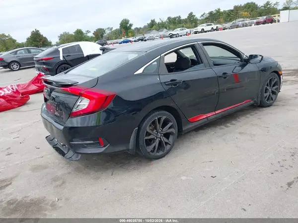 19XFC2F88ME002358 — 2021 Honda Civic, фото 4 с аукциона IAAI, Подтопление