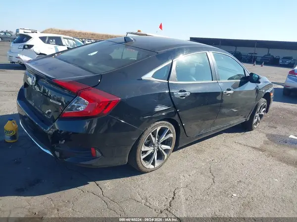 19XFC1F95ME210331 — 2021 Honda Civic, фото 4 с аукциона IAAI, Передняя часть слева