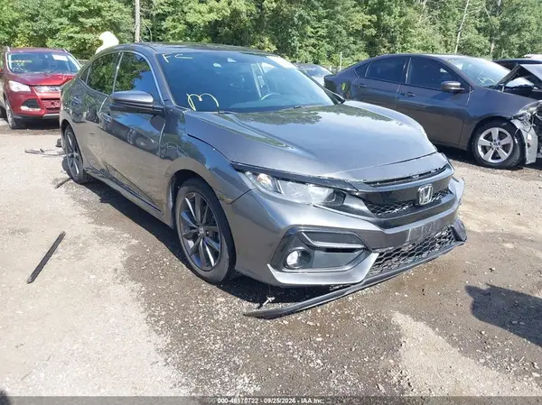 SHHFK7H67MU422214 — 2021 Honda Civic, Левый бок (Left Side), фото до ремонта