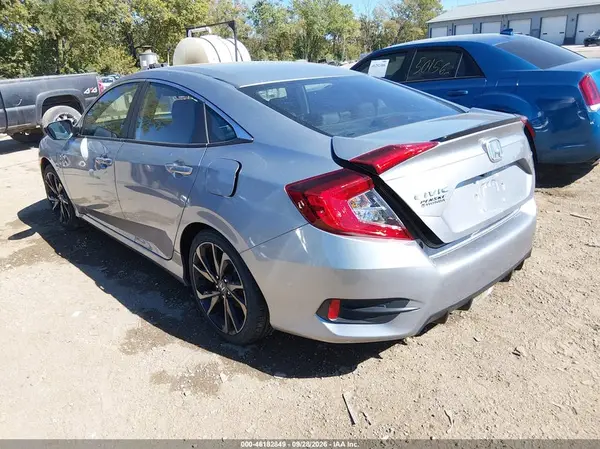 19XFC2F89ME001025 — 2021 Honda Civic, фото 3 с аукциона IAAI, Передняя часть справа