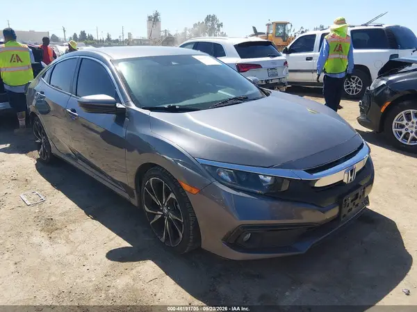 19XFC2F89ME203007 — 2021 Honda Civic, Задняя часть (Rear), фото до ремонта