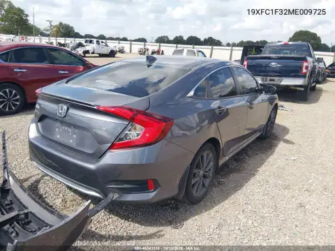 2021 Honda Civic Ex VIN 19XFC1F32ME009725 фото 5