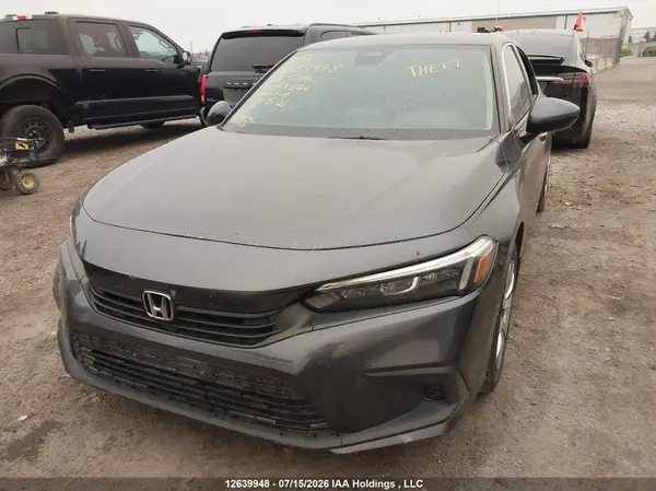 2HGFE2F2XNH103544 — 2022 Honda Civic, фото 2 с аукциона IAAI 29.09.2026, Угон