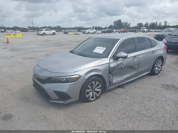 2HGFE2F28NH545951 — 2022 Honda Civic, фото 2 с аукциона IAAI, Левый бок