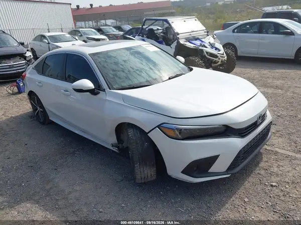 2HGFE1F99NH326097 Honda Civic 2022 — повреждение Следы пожара снаружи, фото до ремонта