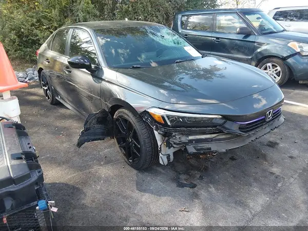 2HGFE2F56NH525238 — 2022 Honda Civic, Передняя часть (Front End), фото до ремонта