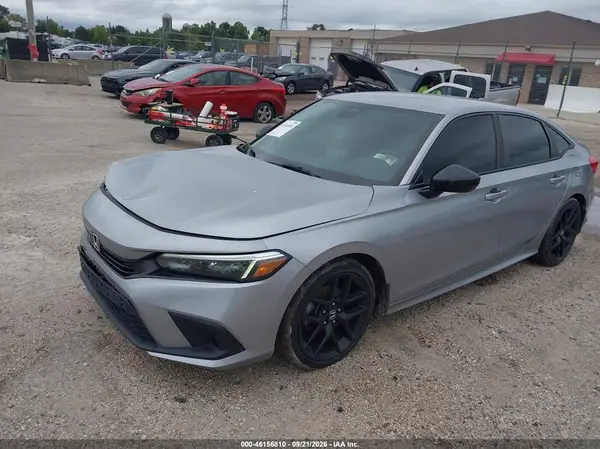 2HGFE2F52NH568068 — 2022 Honda Civic, фото 2 с аукциона IAAI, Передняя часть справа