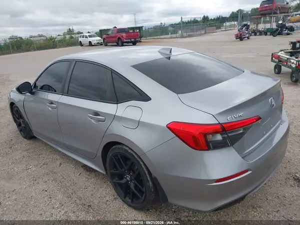 2HGFE2F52NH568068 — 2022 Honda Civic, фото 3 с аукциона IAAI, Передняя часть справа