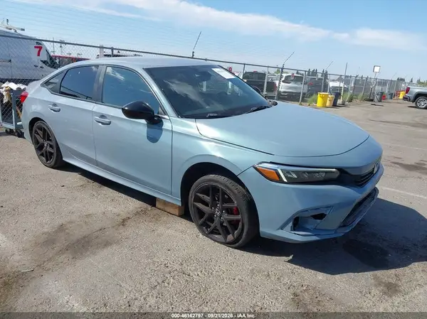 2HGFE2F5XNH557724 — 2022 Honda Civic, Передняя часть (Front End), фото до ремонта