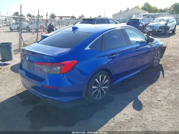 2HGFE1F78NH322637 — 2022 Honda Civic, фото 4 с аукциона IAAI, Передняя часть
