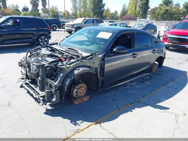 2HGFE2F54NH588810 — 2022 Honda Civic, фото 2 с аукциона IAAI, Угон