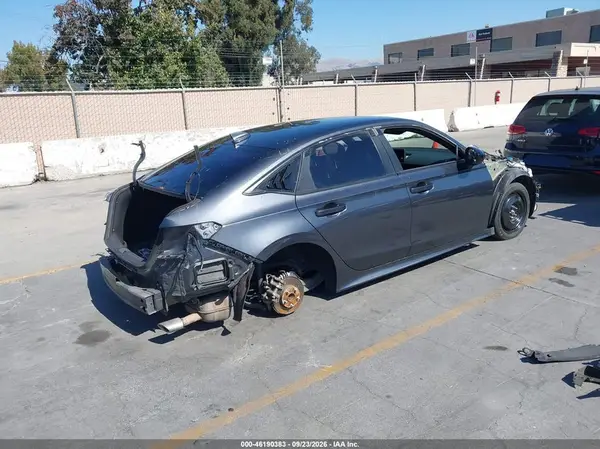 2HGFE2F54NH588810 — 2022 Honda Civic, фото 4 с аукциона IAAI, Угон